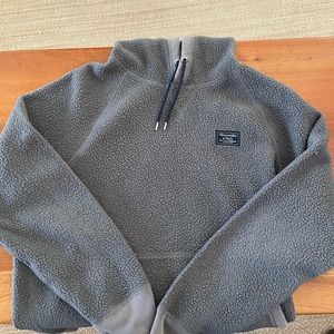 Men’s size extra large Abercrombie and Fitch fleece hoodie